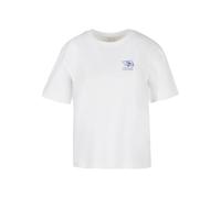 Miss Tee Mst361-live Slow Seashells tee Camiseta, Blanco, M Mujeres