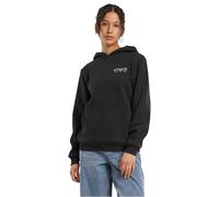 Miss tee Mst371-always Trust Your Heart Ladies Fluffy Hoody Sudadera con Capucha, Negro, L para Mujer