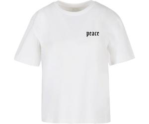 Miss Tee Señoras Camiseta Niñas Mano de la Paz Tee MST087 XS