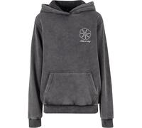 Miss Tee Señoras One Line Flowers Señoras Vintage Heavy Hoody MST381 XS