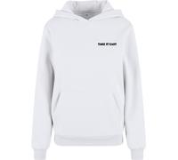 Miss Tee Señoras Take It Easy Flowers Señoras Fluffy Hoody MST370 S