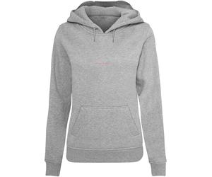 Miss Tee Shine Bright Hoody - Sudadera con Capucha para Mujer, Estilo Informal, con Estampado en la Espalda, Ajuste Regular, Tallas XS a 5XL, Gris, M