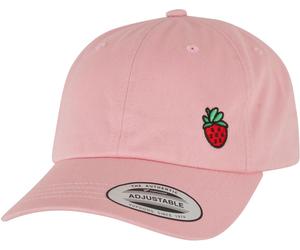 Miss Tee Strawberry Cotton Gorra de sarga rosa MST286 Einheitsgröße