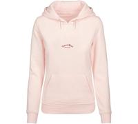 Miss Tee Sudadera con Capucha de Las Mujeres, 65% Algodón 35% Poliéster, Rosa, S