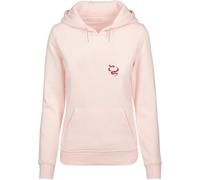 Miss Tee Sudadera con Capucha de Las Mujeres, 65% Algodón 35% Poliéster, Rosa, XS