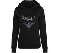 Miss Tee Mst043-euphoria Hoody Sudadera con Capucha, Negro, M para Mujer
