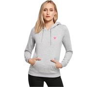 Miss Tee Sudadera con Capucha para Mujer Self Love Club, Gris, XL