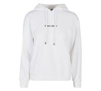 Miss Tee Sudadera 'I Dont Give A' negro / blanco M negro / blanco