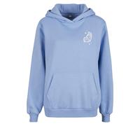 Miss Tee Sudadera 'Wildest Dreams' azul claro / blanco XS azul claro / blanco