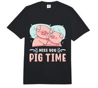 Miss You Pig Time Ganadería Animales de Granja Cría de Cerdos Comfort Colors Adult Heavyweight T-Shirt