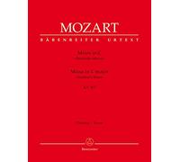 Missa in C KV 167 Trinitatis-Messe. Partitur. BÄRENREITER URTEXT