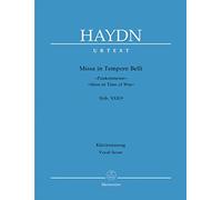 Missa In Tempore Belli Hob.XXII:9 (Pauken-Messe) --- Chant(SATB)/Piano