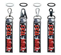 misscase Llavero personalizado Número de Nombre, Etiqueta de Equipaje, Accesorios de Llavero, Llaveros Bordado Para Equipaje, Caja, Cinturón, Equipo, llavero (Camouflage 10)