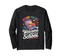 Missed You All Welcome Back School Lunch Lady Manga Larga