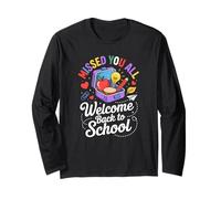 Missed You All Welcome Back School Lunch Lady Manga Larga