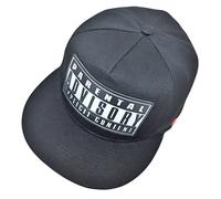 MissFox Sombrero Plano De Béisbol Accesorios para Parejas Hip Hop Snapback Negro Blanco