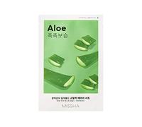 MISSHA Airy Fit Sheet Mask Aloe Vera - Mascarilla facial de aloe vera, tipo agua, para piel seca, juego de 10 unidades