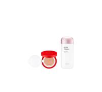 MISSHA - All-Around Safe Block Soft Finish Sun Milk SPF50+ P 70ml X MISSHA - Velvet Finish Cushion SPF50+ P 15g - 21