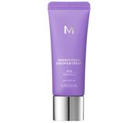 MISSHA M PERFECT COVER SERUM BB CREAM N.º 23 Beige Natural - Tono claro con subtono frío, Crema hidratante con color, Maquillaje con tratamiento para la piel, Maquillaje coreano, 35 ml