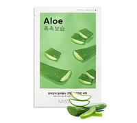 MISSHA - Mascarilla Facial Airy Fit Sheet Mask Aloe Water Type | Hidratación Refrescante y Calmante con Extracto de Aloe Vera | Reduce Inflamación y Restaura Humedad, Verde, 1 Unidad