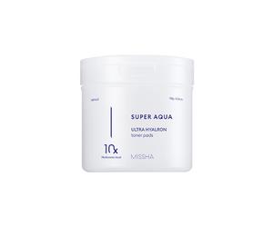 MISSHA - Super Aqua Ultra Hyalron Toner Pads - 180g/90pads