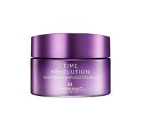 MISSHA - Crema de Ampolla Reparación Nocturna Time Revolution Night Repair 5X | Hidratación Intensiva | Reparación Profunda | Mejora Textura y Elasticidad, Natural, 50 ml
