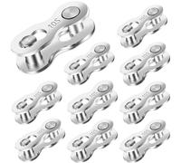 Missing Link - 10 pares para cadena de 10 velocidades, eslabones maestros para cadena de bicicleta, eslabones de cadena de bicicleta de 10 velocidades, eslabones maestros, piezas de bicicleta, piezas