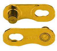 Missing Link - Conjunto de 2 cierres de cadena para SRAM AXS y T-Type, reutilizables, para SRAM AXS y T-Type, color dorado