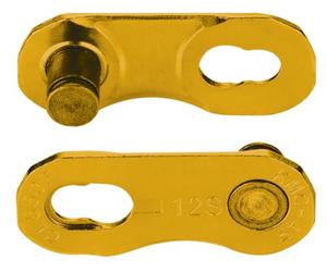 Missing Link - Conjunto de 2 cierres de cadena para SRAM AXS y T-Type, reutilizables, para SRAM AXS y T-Type, color dorado