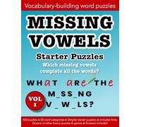 Missing Vowels VOL 1 Starter Puzzles