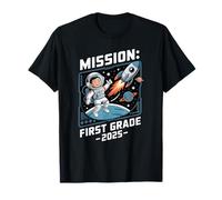 Mission 1st Grade Astronaut School Start Back To School Camiseta