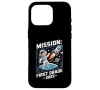 Mission 1st Grade Astronaut School Start Back To School Carcasa para iPhone 16 Pro