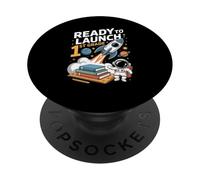 Mission 1st Grade Astronaut School Start Back To School PopSockets PopGrip Adhesivo