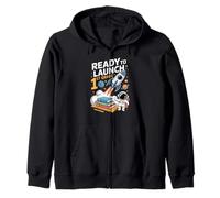 Mission 1st Grade Astronaut School Start Back To School Sudadera con Capucha