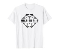 Mission 3:16 - Christian Faith Church Ministry Soldier Camiseta