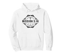 Mission 3:16 - Christian Faith Church Ministry Soldier Sudadera con Capucha