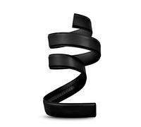 Mission Belt Correa de Cuero para Hombre - Cinturón sin Agujeros con Trinquete Ajustable, Solo Correa (Hebilla No Incluida) - Black, 40mm