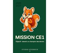Mission CE1 - Agenda scolaire 2026-2027: Une blague par jour, des astuces pour devenir un champion des devoirs, le calendrier des vacances par zone