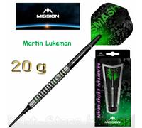 MISSION Dardos Blandos MARTIN LUKEMAN, 20 g