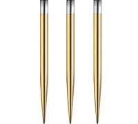 Mission Darts Glide Puntas de dardos con punta de acero, puntas de repuesto lisas, 36 mm, dorado (#_1xX2440)