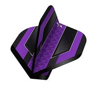 Mission Darts Plumas Plumas no2 std Temple Negro Morado