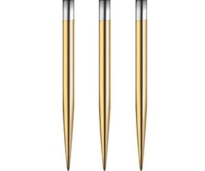 Mission Darts Puntas de dardos de punta de acero Glide, puntas de repuesto lisas, 34 mm, oro (#_1xX2439)