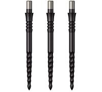 Mission Darts Puntos de francotirador | Lunar FS | Puntos de repuesto de punta de acero | 32 mm | Negro (X2665)