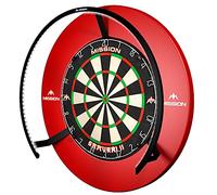 Mission Darts TOR270 Torus 270 | Sistema de iluminación LED de diana con zona de fácil acceso para un juego sin restricciones, color negro