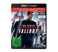 Mission: Impossible 6 - Fallout (4K Ultra-HD) (+ Blu-ray 2D) (+ Bonus Blu-ray) [Alemania] [Blu-ray]