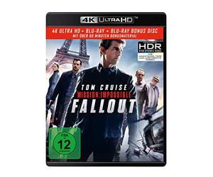 Mission: Impossible 6 - Fallout (4K Ultra-HD) (+ Blu-ray 2D) (+ Bonus Blu-ray) [Alemania] [Blu-ray]