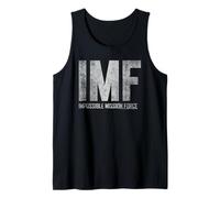 Mission: Impossible IMF Impossible Mission Force Logo Movie Camiseta sin Mangas