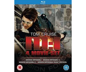Mission Impossible - Quadrilogy [Edizione: Regno Unito] [Reino Unido] [Blu-ray]