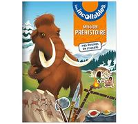 Mission Préhistoire: Mes énigmes en stickers