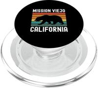 Mission Viejo - Bandera de California USA Vintage Bear San Diego SD PopSockets PopGrip para MagSafe